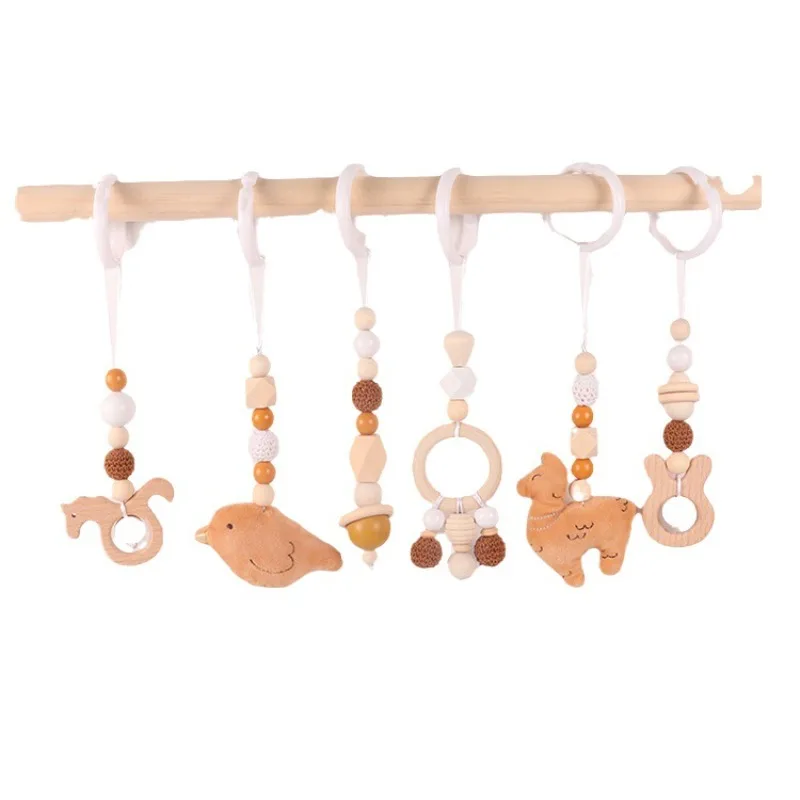 Wood Ring Blank - 6 pçs de madeira brinquedos do