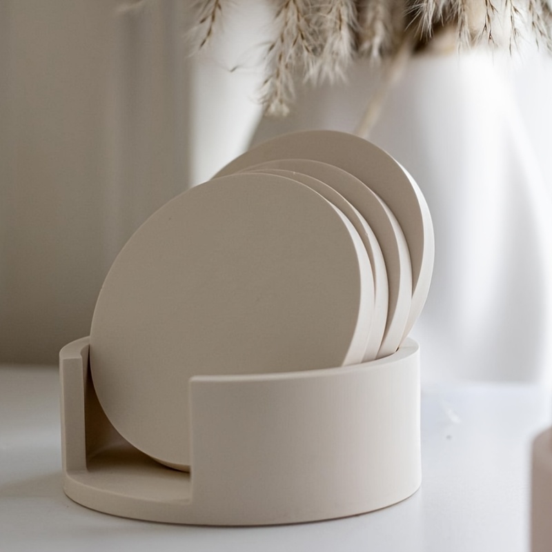 Conjunto de 5 Formas Redondas  - Coaster Mold Round avaliação e preço