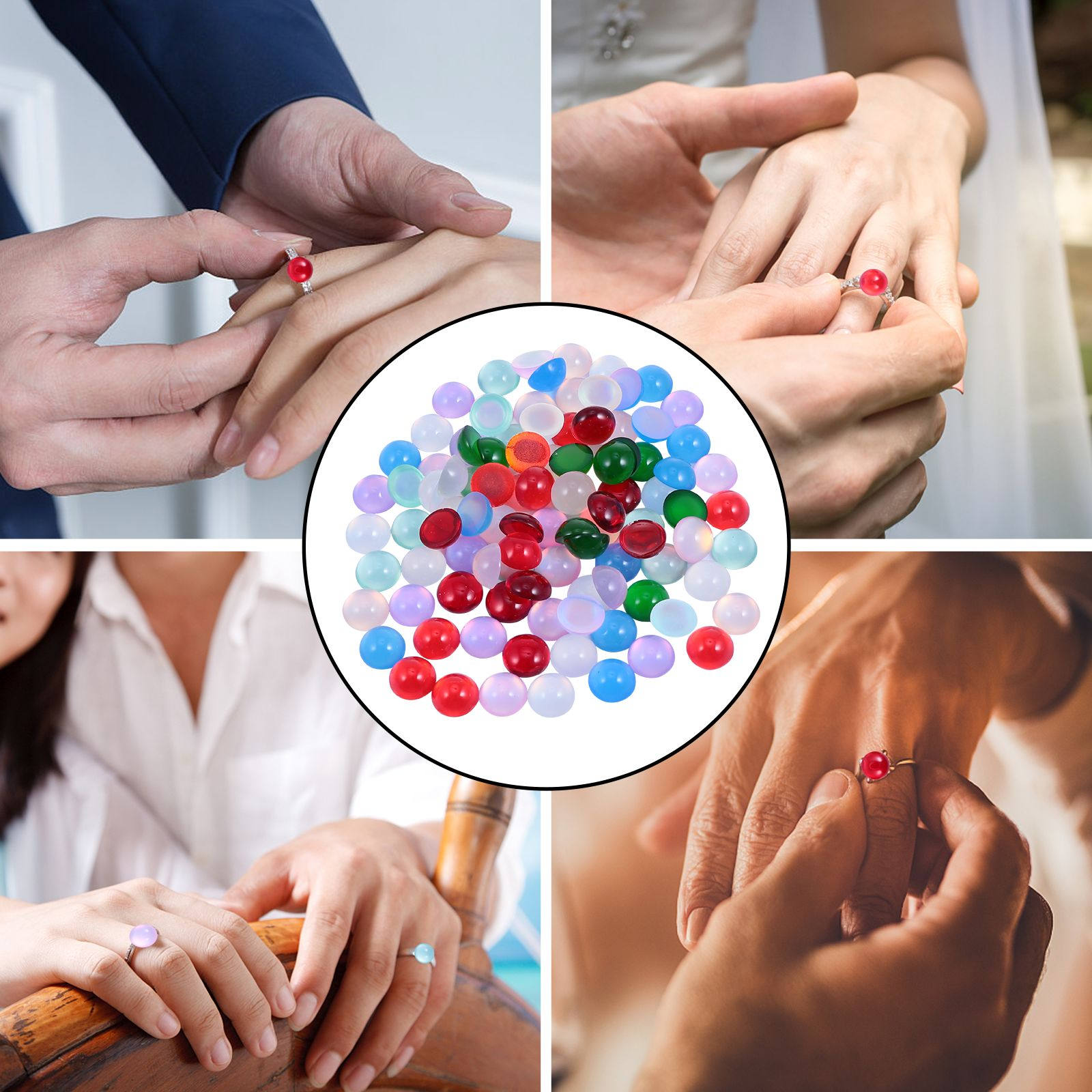 100 Peças de Excelente Materia - Resin Crafts Diy avaliação e preço