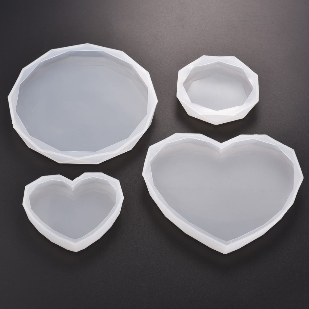 Molde de silicone para porta-c - Coaster Mold Round avaliação e preço